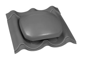 JA-Dachflächenentlüfter, Typ 2/1060 200 cm² Lüftung, Farbe 23-dunkelgrau