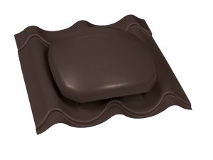 JA-Dachflächenentlüfter, Typ 2/1060 200 cm² Lüftung, Farbe 32-dunkelbraun