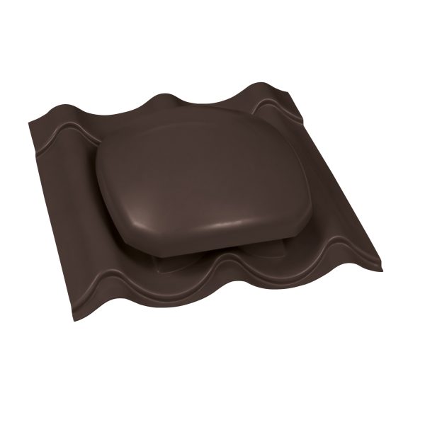 JA-Dachflächenentlüfter, Typ 2/1060 200 cm² Lüftung, Farbe 32-dunkelbraun