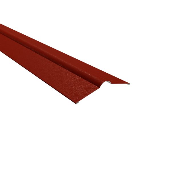 Firstbleche, flach, 140x140 mm 80µm Shimoco, RAL 3009-oxidrot