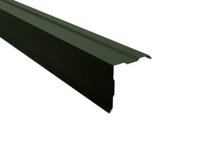 Ortgangwinkel, gesickt, 150x150 mm - 90° Stahl= 0,50 mm, 80µm Shimoco/RSB