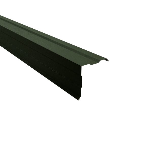 Ortgangwinkel, gesickt, 150x150 mm - 90° Stahl= 0,50 mm, 80µm Shimoco/RSB