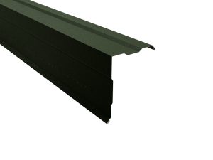 Ortgangwinkel, gesickt, 210x160 mm - 90° Stahl= 0,50 mm, 80µm Shimoco/RSB