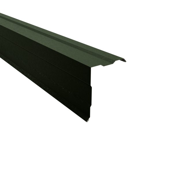 Ortgangwinkel, gesickt, 210x160 mm - 90° Stahl= 0,50 mm, 80µm Shimoco/RSB