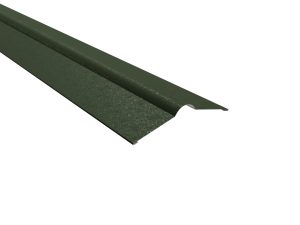 Firstbleche, flach, 140x140 mm 80µm Shimoco, RAL 6020-chromoxidgrün