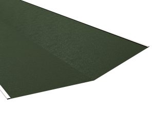 Kehlbleche, 490x490x2000 mm - 150° Stahl= 0,50 mm, 80µm Shimoco/RSB
