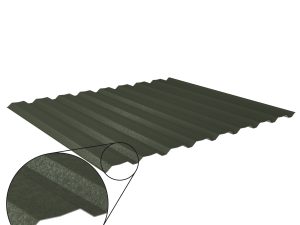 W-20/1100LAZ, RAL 6020-chromoxidgrün D=0,50 mm, 80µm Shimoco/RSB