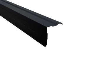 Ortgangwinkel, gesickt, 150x150 mm - 90° Stahl= 0,50 mm, 80µm Shimoco/RSB