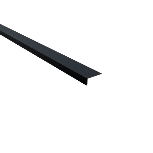 Traufenblech, 30x80 mm - 90° Stahl= 0,50 mm, 80µm Shimoco/RSB