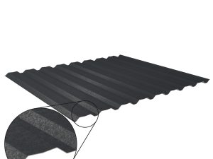 W-20/1100LAZ, RAL 7016-anthrazitgrau D=0,50 mm, 80µm Shimoco/RSB
