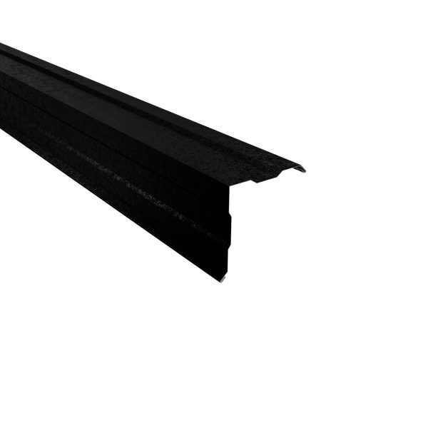 Ortgangwinkel, gesickt, 150x150 mm - 90° Stahl= 0,50 mm, 80µm Shimoco/RSB