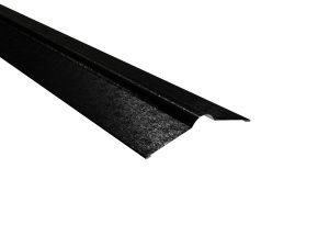 Firstbleche, flach, 140x140 mm 80µm Shimoco, RAL 9005-tiefschwarz