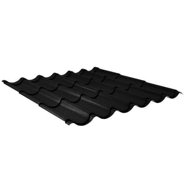 Typ 2/1060, RAL 9005-tiefschwarz D=0,50 mm, 80µm Shimoco/RSB