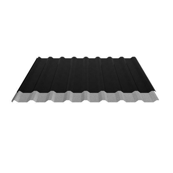 W-20/1100LR, RAL 9005-tiefschwarz D=0,50 mm, 80µm Shimoco/RSB