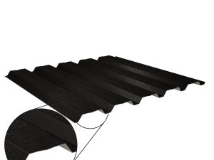 W-35/1035LAZ, RAL 9005-tiefschwarz D=0,50 mm, 80µm Shimoco/RSB