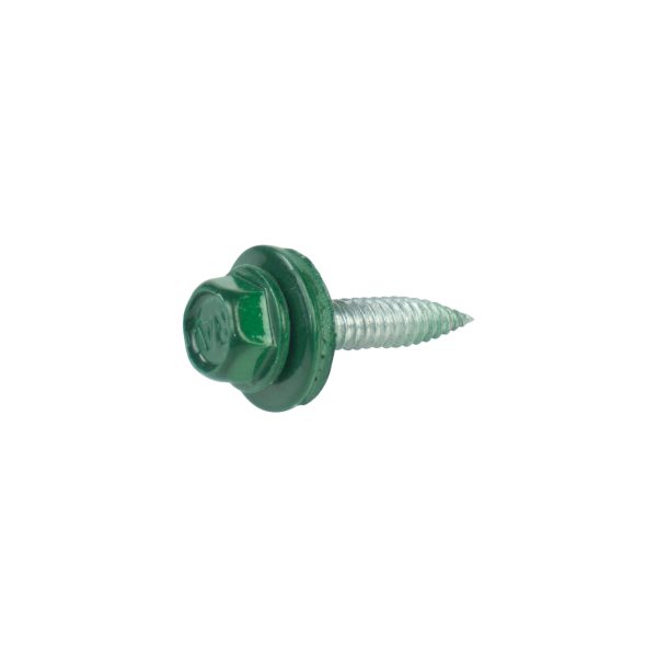 A2/Bimetallschrauben, kopflackiert RAL 6005 4,5 x 22 E14, a´100 Stück, spanlose Verarbeitung
