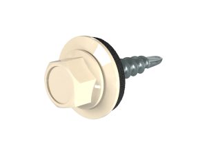SKÜ-Schrauben, 4,8 x 20 mm RAL 1015-hellelfenbein, á 100 Stück