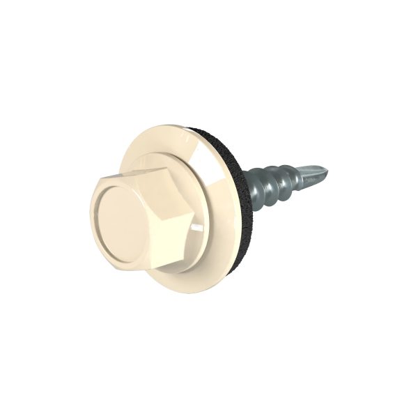 SKÜ-Schrauben, 4,8 x 20 mm RAL 1015-hellelfenbein, á 100 Stück