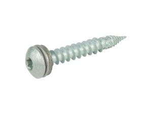 A2/Bimetallschrauben, spanlos, RAL 9007 Pan Head, 6,0 x 40 E12, a´100 Stück