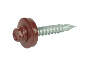 A2/Bimetallschrauben, kopflackiert RAL 3009 6,0 x 40 E19, a´100 Stück, spanlose Verarbeitung