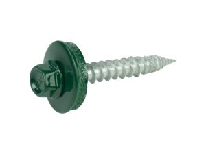 A2/Bimetallschrauben, kopflackiert RAL 6005 6,0 x 40 E19, a´100 Stück, spanlose Verarbeitung