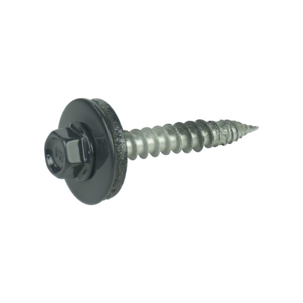 A2/Bimetallschrauben, kopflackiert RAL 7016 6,0 x 40 E19, a´100 Stück, spanlose Verarbeitung