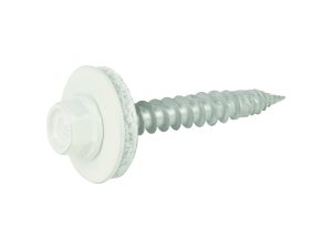 A2/Bimetallschrauben, kopflackiert RAL 9010 6,0 x 40 E19, a´100 Stück, spanlose Verarbeitung