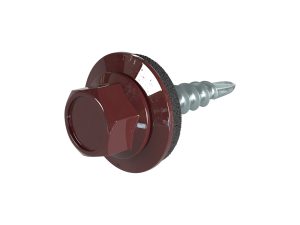 SKÜ-Schrauben, 4,8 x 20 mm RAL 3005-weinrot, á 100 Stück