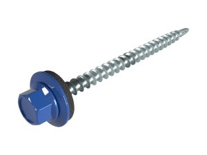 SW8-Schrauben, 4,8 x 60 mm RAL 5010-enzianblau, á 100 Stück