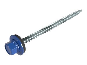 SW8-Schrauben, 4,8 x 80 mm RAL 5010-enzianblau, á 100 Stück