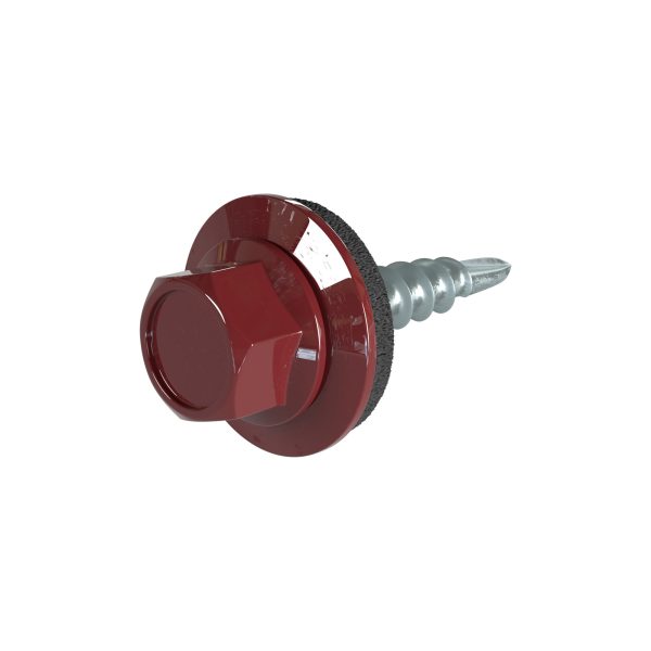 SKÜ-Schrauben, 4,8 x 20 mm RAL 3009 oxidrot, á 100 Stück