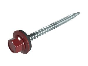 SW8-Schrauben, 4,8 x 60 mm RAL 3009-oxidrot, a´100 Stück