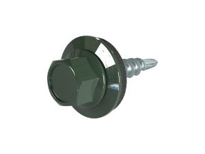SKM-Schrauben, 4,8 x 19 mm RAL 6020-chromoxidgrün, á 100 Stück