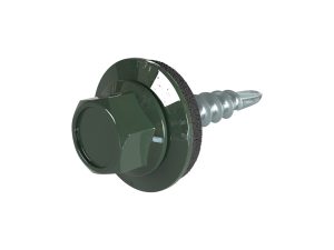 SKÜ-Schrauben, 4,8 x 20 mm RAL 6020-chromoxidgrün, á 100 Stück