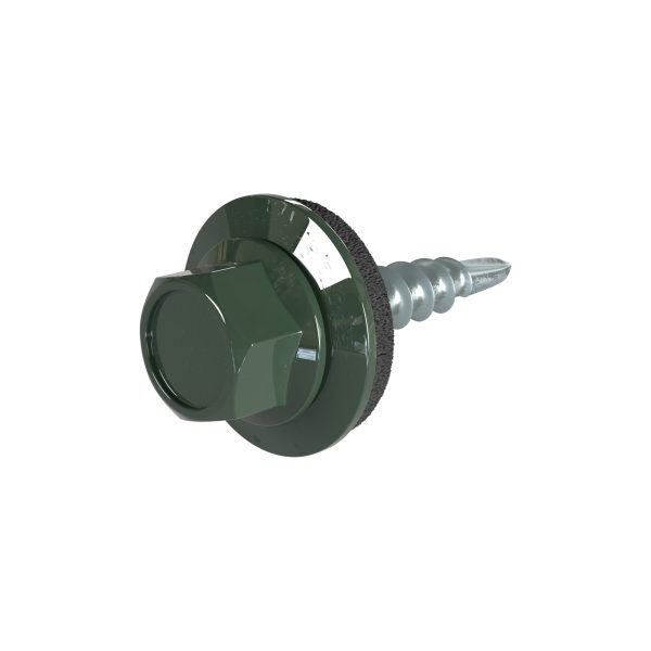 SKÜ-Schrauben, 4,8 x 20 mm RAL 6020-chromoxidgrün, á 100 Stück