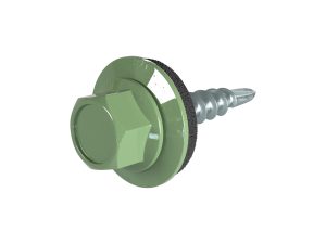 SKÜ-Schrauben, 4,8 x 20 mm RAL 6011-resedagrün, á 100 Stück