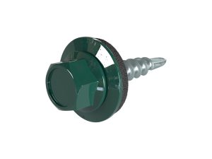 SKÜ-Schrauben, 4,8 x 20 mm RAL 6005-moosgrün, á 100 Stück