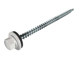 SW8-Schrauben, 4,8 x 80 mm RAL 7035-lichtgrau, a´100 Stück