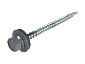 SW8-Schrauben, 4,8 x 60 mm RAL 7024 graphitgrau, a´100 Stück