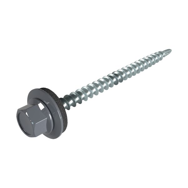 SW8-Schrauben, 4,8 x 60 mm RAL 7024 graphitgrau, a´100 Stück