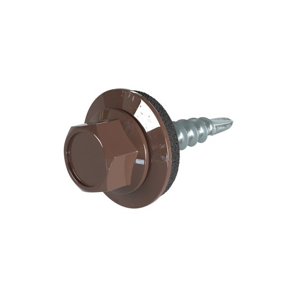 SKÜ-Schrauben, 4,8 x 20 mm RAL 8011-nussbraun, á 100 Stück
