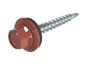 SKH-Schrauben, 4,8 x 35 mm RAL 8012-rotbraun, á 100 Stück