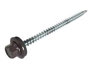 SW8-Schrauben, 4,8 x 80 mm RAL 8017-schokoladenbraun, á 100 Stück