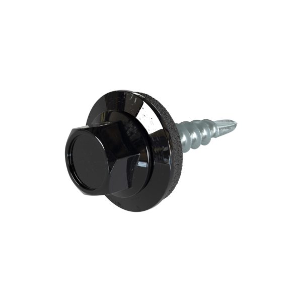 SKÜ-Schrauben, 4,8 x 20 mm RAL 9005-tiefschwarz, á 100 Stück