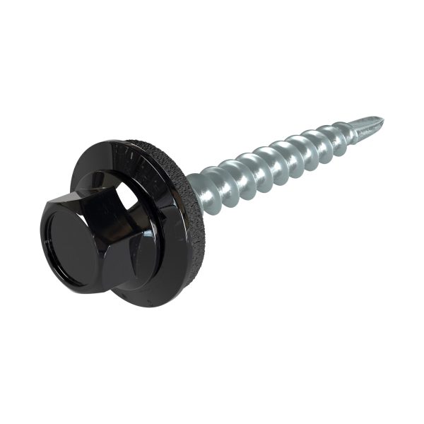 SKH-Schrauben, 4,8 x 35 mm RAL 9005-tiefschwarz, á 100 Stück