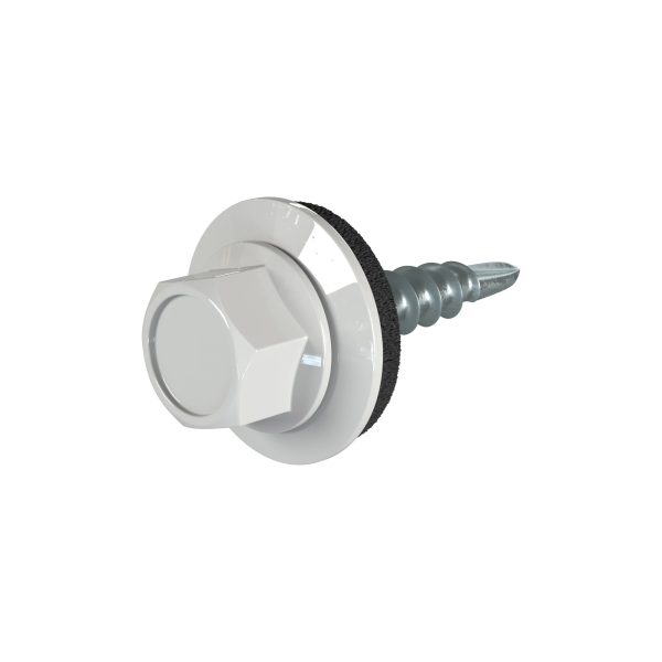 SKÜ-Schrauben, 4,8 x 20 mm RAL 9006-weißaluminium, á 100 Stück