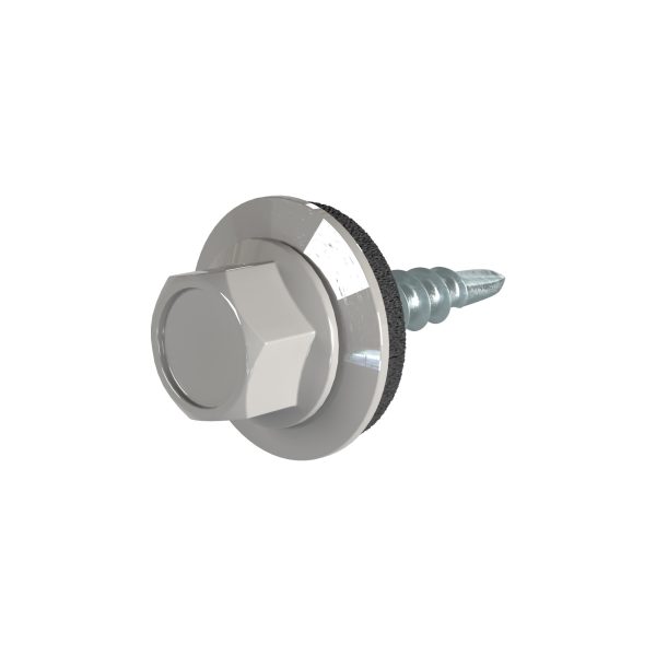 SKM-Schrauben, 4,8 x 19 mm RAL 9007-graualuminium, a´100 Stück