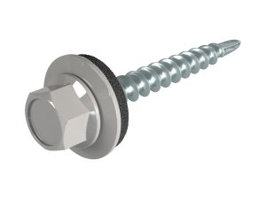 SKH-Schrauben, 4,8 x 35 mm RAL 9007-graualuminium, a´100 Stück