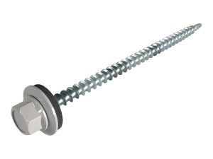 SW8-Schrauben, 4,8 x 80 mm RAL 9007-graualuminium, a´100 Stück