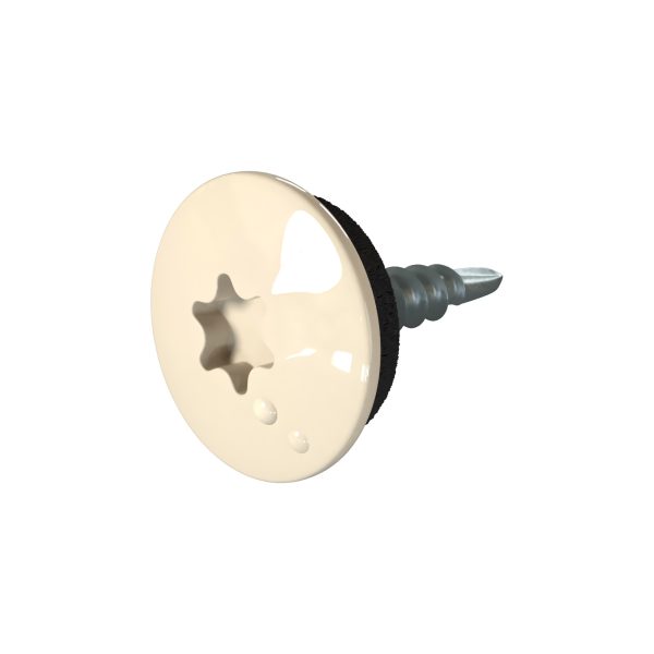 TTAP- Schrauben, 4,8 x 20 mm RAL 1015-hellelfenbein, a´ 100 Stück
